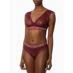 Calcinha Fio Dental em Renda CK One | Calvin Klein