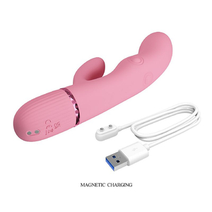 Vibrador de Ponto G e Clitóris com 4 Tapping - Zach
