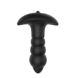 PLUG ANAL  ESCALONADO COM VIBRO BUBBLE