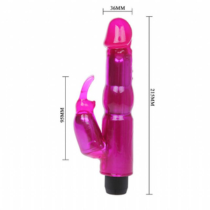 MASSAGEADOR MULTIVELOCIDADE COM BULLET  NAUGHTY BUNNY