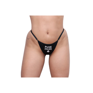 Calcinha Fetiche Fio Dental - Puxe para o Lado.