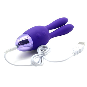 Vibrador Recarregavel Com Orelhas Vibratorias-174215