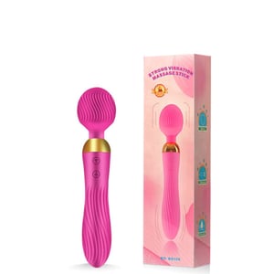 Massageador Recarregável com 2 Pontos de Vibração com 18 Modos de Vibração – STRONG VIBRATION – AV-015