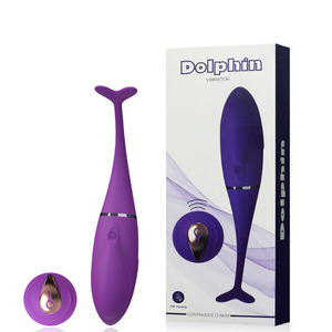 Bullet Recarregável Formato Golfinho Possui 10 Modos de Vibração – DOLPHIN – BR-010