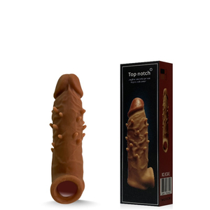 Capa Peniana com Extensor de 4 cm, Possui Anel para Escroto, Veias e Glande – TOP NOTCH – CA-023 - U - U