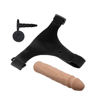 Cinta Peniana Com Penis Em Cyber Skin 22,5cm-BW-022047