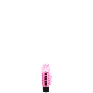 Dedeira Vibratória com Saliências Massageadoras – FINGER VIBRATOR – BI-010148