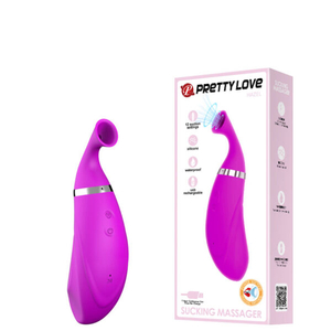 Estimulador Feminino Recarregável com Sucção, Possui 12 Modos de Sucção-BI-014423 - U