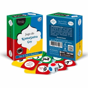 Jogo Do Kama Sutra Raspadinha Gay Diversão Ao Cubo-JK1200 - U - U