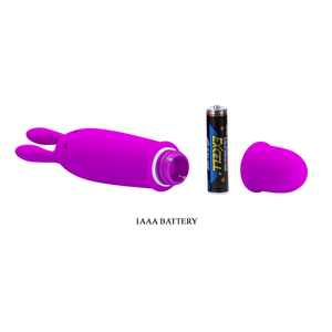 Mini Vibrador Formato Coelho Com 10 Modos De Vibra-BI-014191