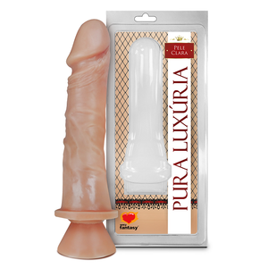 Pênis Realístico sem Escroto com Ventosa-18x4,4cm-PV005 - U - U