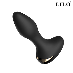Plug anal, com 10 modos de vibração,possui controle remote com APP, pelo smartphone-PL097A
