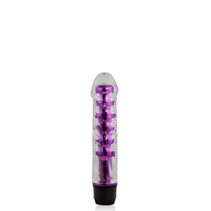 Vibrador Personal Com Capa Translúcida Multivelocidade-PS-011/PE011B