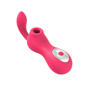 Vibrador para Ponto G com Estimulador de Clitóris com 12 modos de vibração e pulsação - SU0460