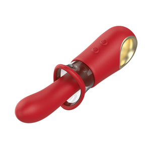Vibrador e Sugador com 10 modos de vibração e 10 modos de sucção-VB182 - U