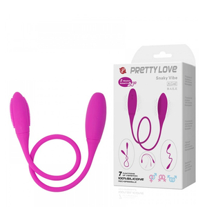 Vibrador Duplo Flexivel Com 7 Modos De Vibraçao-BI-014327