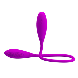 Vibrador Duplo Flexivel Com 7 Modos De Vibraçao-BI-014327