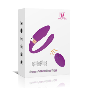 Vibrador de luxo para casais com pontas duplas e hastes flexisiveis-CD031