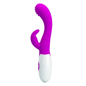 Vibrador Com Estimulador  Clitoriano  Bruno) 2 Motores-BI-014218-1