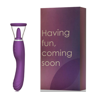 Vibrador Usb Com Penetrador E Bomba Vaginal 3 Motores-PLBS1048