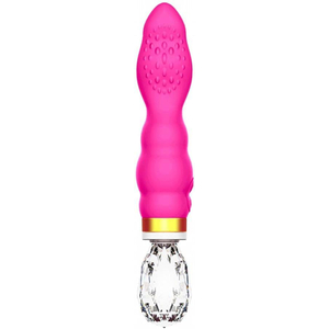 Vibrador Recarregavel Usb Silicone E Abs 20x3,6cm Hantewei-VB101