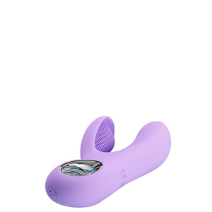 Vibrador Recarregavel Ponto G Com Estimulador-BI-014542-2