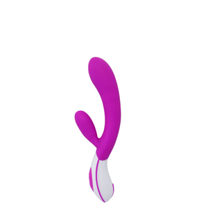 Vibrador Recarregável Ponto G Com Estimulador Clitoriano 12 Modos de Vibração-BI-014231-1