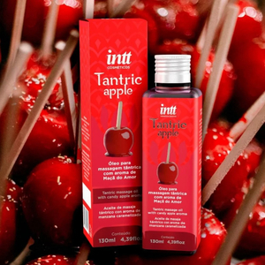 Tantric apple óleo de massagem e hidratação com aroma de maçã do amor 130ml-IN0477