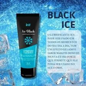 Lubrificante Com Sensação Térmica Ice Black 50ml Intt -IN0578