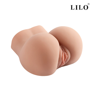 Masturbador masculino. Feito em formato de bunda, possui vagina e ânus - LILO CÓDIGO: MA157