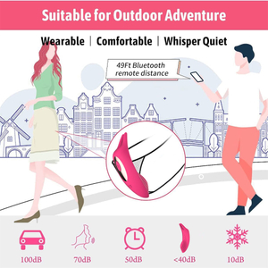 Vibrador para Calcinha com 9 Modos de Vibração e Controle por Aplicativo - YOUVIBE CÓDIGO: ES088