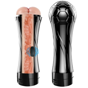 Masturbador masculino. Com formato de lanterna. Cyberskin, em formato de ânus - CÓDIGO: MA012A