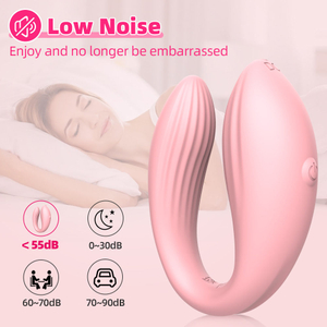 Vibrador para Casal com 10 Modos de Vibração,com Controle via Aplicativo - MANNUO CÓDIGO: CD046