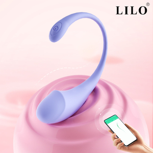 Estimulador Ponto G e Clitóris com Controle Remoto via APP - Silicone Líquido - LILO CÓDIGO: BW072