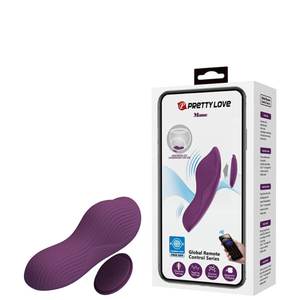 Vibrador Recarregável para Calcinha com Ímã e Controle via Aplicativo à Distância – PRETTY LOVE MANE – BW-022100HP