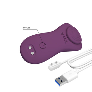 Vibrador Recarregável para Calcinha com Ímã e Controle via Aplicativo à Distância – PRETTY LOVE MANE – BW-022100HP