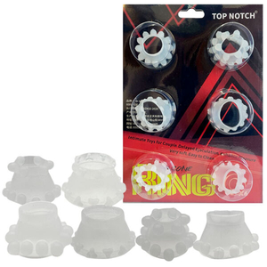 Kit com 6 Anéis Penianos – SILICONE RING – CR-079