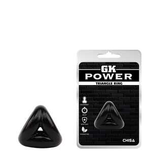 Anel Duplo Triangular para Pênis e Escroto – TRIANGLE RING CHISA – CR-070