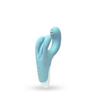 Vibrador Recarregável com Estimulador Clitoriano Triplo WHISPER PERFECT LOVER- VR-026