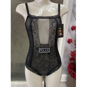 Fantasia Policial Body em Renda-FP1213 - U - U