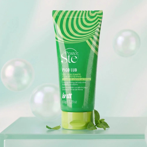 Pico Lub by prazer sté gel deslizante com aroma de chiclete de menta e efeito ice-IN0784 - U - U