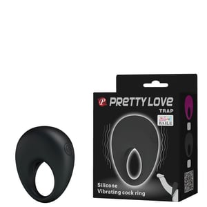 Anel Peniano Vibratorio Em Silicone-BI-210140 - U