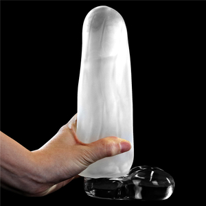 Masturbador BIG EGG masculino com formato de ovo gigante, com ondulações internas massageadores em alto relevo -MA001C