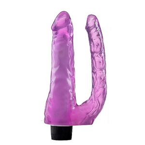 Pênis Realístico Duplo Com Vibro 22 X 5 Cm Vibe Toys - 8219