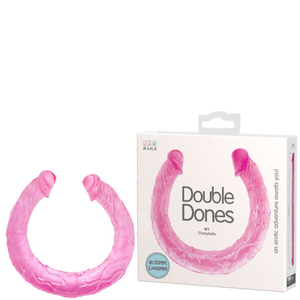 Pênis Realístico 44 cm Duplo com Veias Salientes – DOUBLE DONG – BI-040015