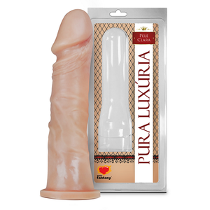 Penis Realistico Sem Escroto Macico 18,5x4,2cm-PA016Pênis Realístico Maciço - 18,5cm X 4,2cm - U