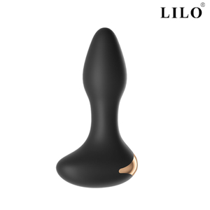 Plug anal, com 10 modos de vibração,possui controle remote com APP, pelo smartphone-PL097A