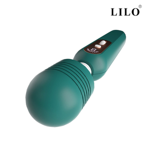 Vibrador Varinha Mágica recarregável com 9 modos de vibração e 9 intensidades -AV036
