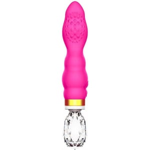Vibrador Recarregavel Usb Silicone E Abs 20x3,6cm Hantewei-VB101