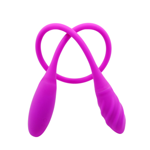 Vibrador Recarregável Duplo Flexível com 7 Modos de Vibração – SNAKY VIBE – BI-014327-1 - U